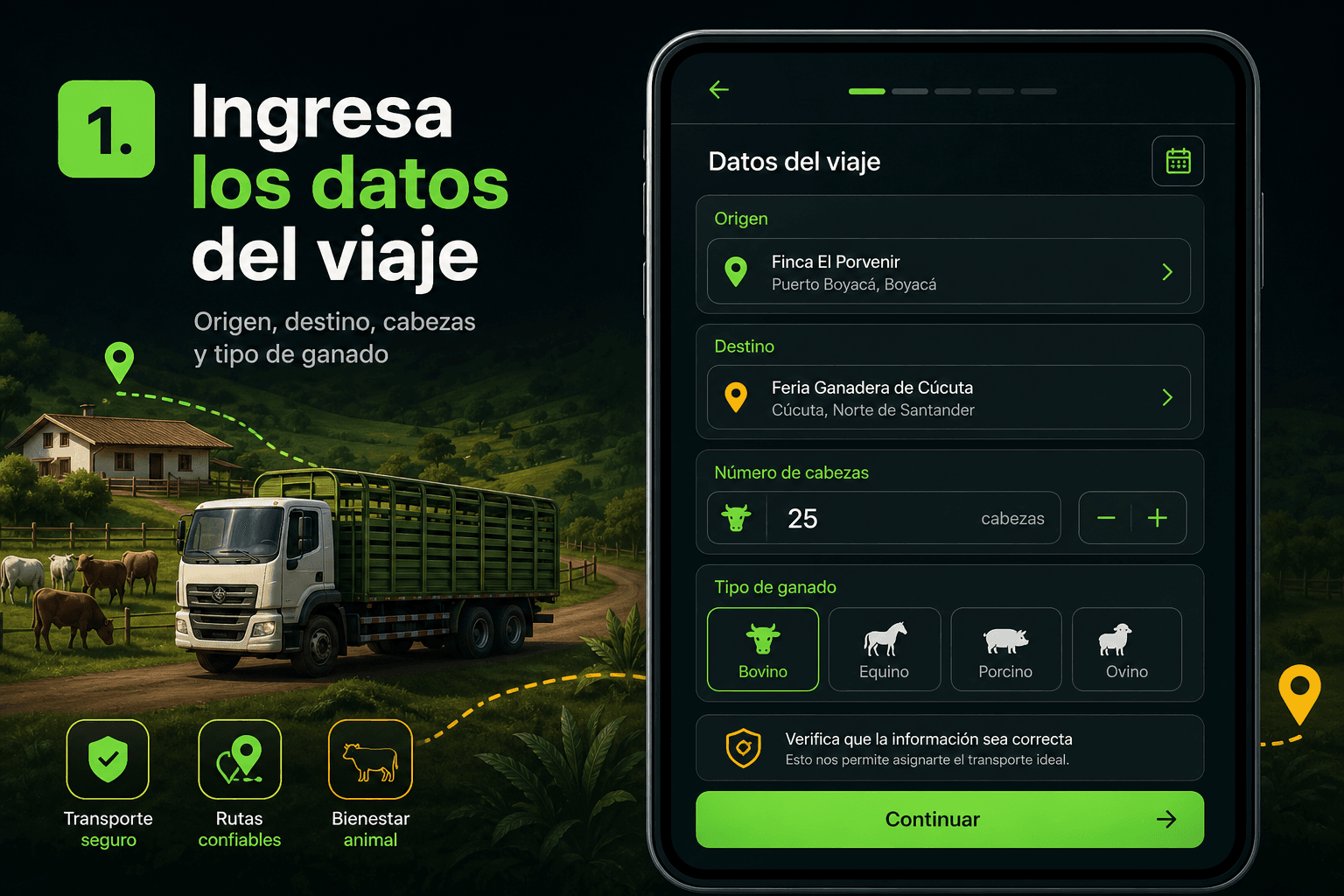 Imagen instructiva del paso 01: Ingresa los datos del viaje